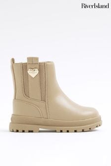 Next girls brown boots top
