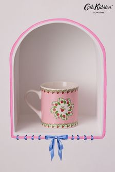 Cath Kidston Set of 4 Pink Strawberry Mollie Mugs (B93888) | €54