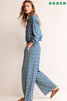 Boden Crinkle Wide Trousers (B93916) | €111