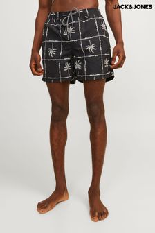 Jack & Jones Palm Print Graphic Swim Shorts (B94085) | €27