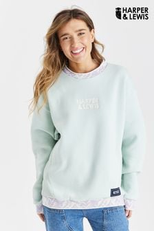 Harper & Lewis Green Amaya Sweater (B94239) | AED333