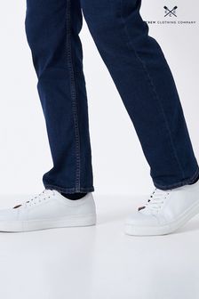 Crew Clothing White  Leather  Trainer (B94255) | €99