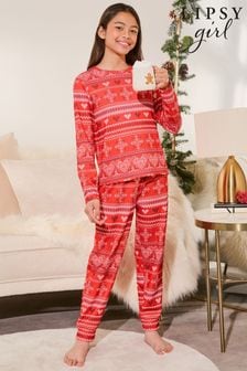 Girls Pyjamas Lipsy Long Sleeve Nightwear Next Kuwait