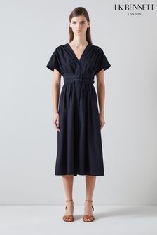 LK Bennett Eva Cotton Sun Dress (B94612) | €371