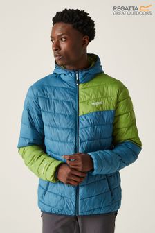 Regatta Blue Hooded Hillpack II Lightweight Padded Jacket (B94654) | €86