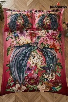 Joe Browns Pink Peacock Plumage Reversible Bed Set (B94771) | SGD 116 - SGD 174