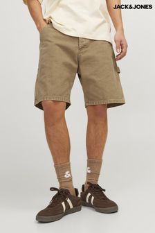 بني - Jack & Jones Relaxed Fit Denim Shorts (B94958) | 173 ر.ق
