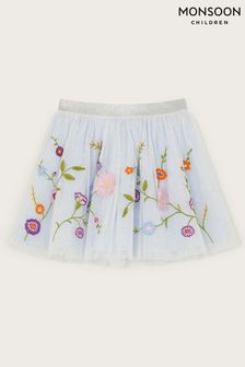 Monsoon Embroidered Tulle Skirt