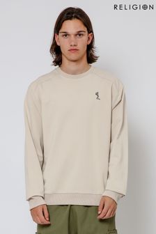 Religion Brown Performance Sweatshirt (B95149) | $154