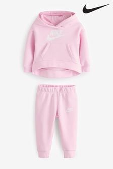 Nike Pink Infant Club Fleece Tracksuit (B95161) | kr500