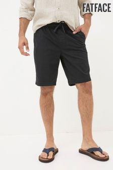 FatFace Black Seaton Ripstop Pull On Shorts (B95419) | KRW84,300
