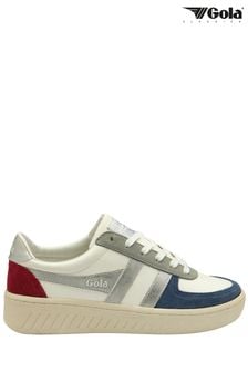 Gola Ladies Grandslam Quadrant Lace-up Trainers (B95516) | €117