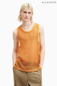 AllSaints Orange Anderson Vest (B95876) | OMR20
