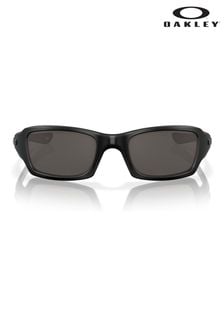 Oakley Fives Squared Oo9238 Rectangle Black Sunglasses (B95945) | 555 LEI