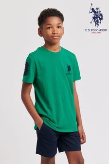 Zelena - -U.s. Polo Assn. Fantovska majica s kratkimi rokavi Player 3 (B95978) | €29 - €34