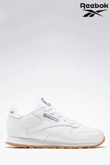 Reebok - Klassieke witte leren schoenen (B96143) | €77