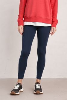 Seasalt Cornwall Blue Sea Dance Cotton Leggings (B96626) | $48