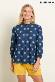 Brakeburn Blue Daisy Blouse (B96654) | $94