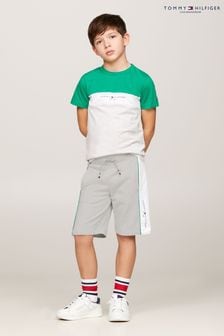 Tommy Hilfiger Green Essential Colorblock Shorts Set (B96683) | $130 - $154