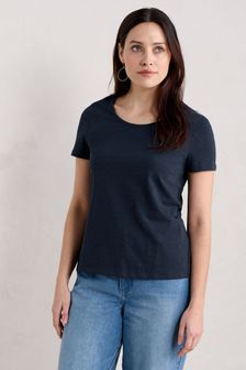 Seasalt Cornwall Blue Camerance T-Shirt (B96750) | €41