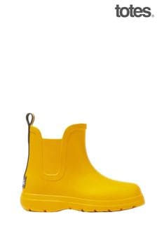 أصفر - Totes Childrens Chelsea Welly Boots (B96952) | 115 ر.س