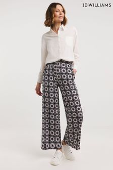 Pantalones de pernera ancha negros de punto de Jd Williams (B97506) | 34 €
