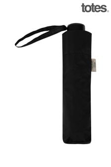 Totes Black Supermini Plain Umbrella (B97558) | €15.50