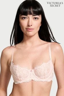 Victoria's Secret Purest Pink Lace Unlined Balcony Bra (B97647) | €62