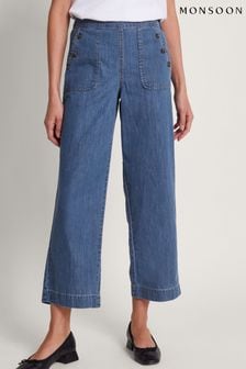 Monsoon Blue Harper Regular Length Crop Jeans (B97936) | 90 €