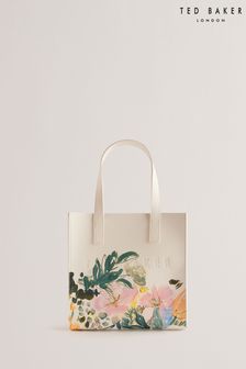 Ted Baker Cream Meakon Painted Meadow Small Icon Bag (B98450) | AED239