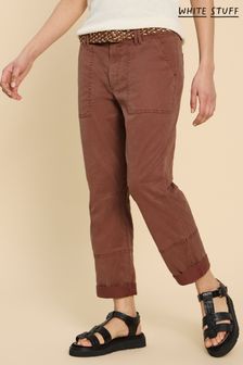 White Stuff Brown Blaire Trousers (B98609) | OMR32