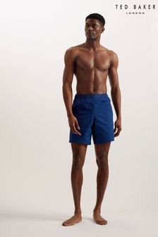 Ted Baker Blue Tjacks Nylon Swim Shorts (B98636) | 377 QAR