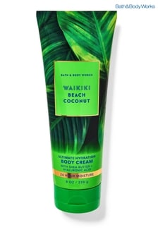 Bath & Body Works Waikiki Beach Coconut Ultimate Hydration Body Cream 8 oz / 226 g (B98718) | €20.50