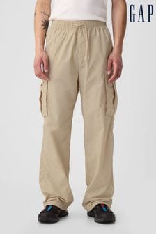 Gap Beige Nylon Cargo Trousers (B98971) | kr584