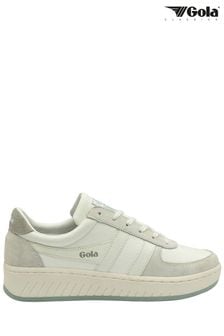 Gola White Ladies Grandslam '88 Lace-Up Trainers (B99018) | 4,864 UAH