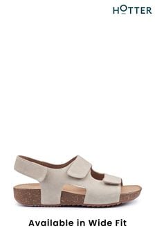 Naturalny - Hotter Explore Touch Fastening Sandals (B99607) | 370 zł