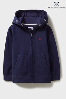 Crew Clothing Company Navy Blue Cotton Casual Hoodie (B99648) | ￥4,580 - ￥5,990