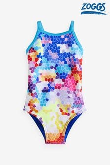 Zoggs Girls Yaroomba Floral One Piece Swimsuit (B99674) | KRW53,400