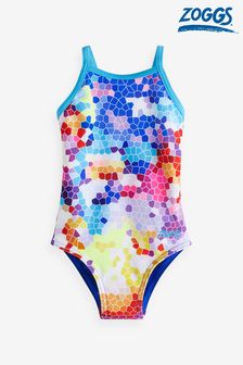 Zoggs Girls Yaroomba Floral One Piece Swimsuit
