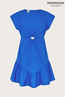 Monsoon Blue O-Ring Cut-Out Dress (B99886) | €43 - €46