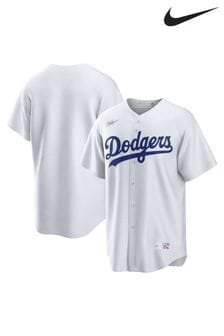 Nike White Brooklyn Dodgers Official Cooperstown Jersey (BR8969) | €165