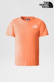Orange - The North Face Mädchen Redbox T-Shirt in Relaxed Fit (C00727) | 18 €