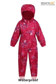 Regatta Pink Peppa Pig Pobble Waterproof Suit (C01436) | 73 zł