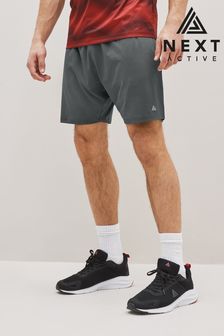 Slate Grey Active & Sports Texture Jersey Shorts (C01513) | €14