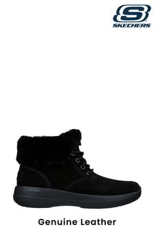 Skechers Black GO WALK Stability Womens Boots (C01633) | ₪ 473
