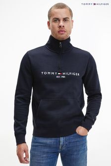 Tommy Hilfiger Blue Tommy Logo Sweatshirt
