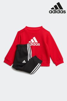 adidas Red Infant Badge of Sport Jogger Set (C02057) | R549