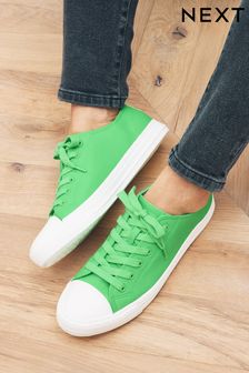 Green Wide Fit Forever Comfort® Baseball Trainers (C02111) | €19.50