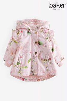 Baker by Ted Baker Pink Floral Rain Mac (C02353) | 56 € - 60 €