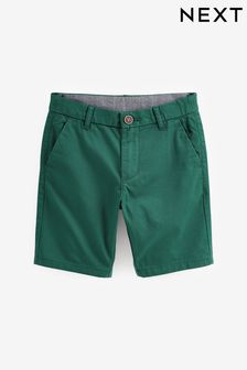 Boys green chino shorts cheap